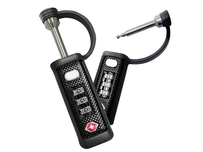 4-Pack TSA Approved MonoShaft™ Gun Case Lock 2 from Cedar Mill Fine Firearms® on Cedar Mill Gun Casesn Cedar Mill Gun Cases