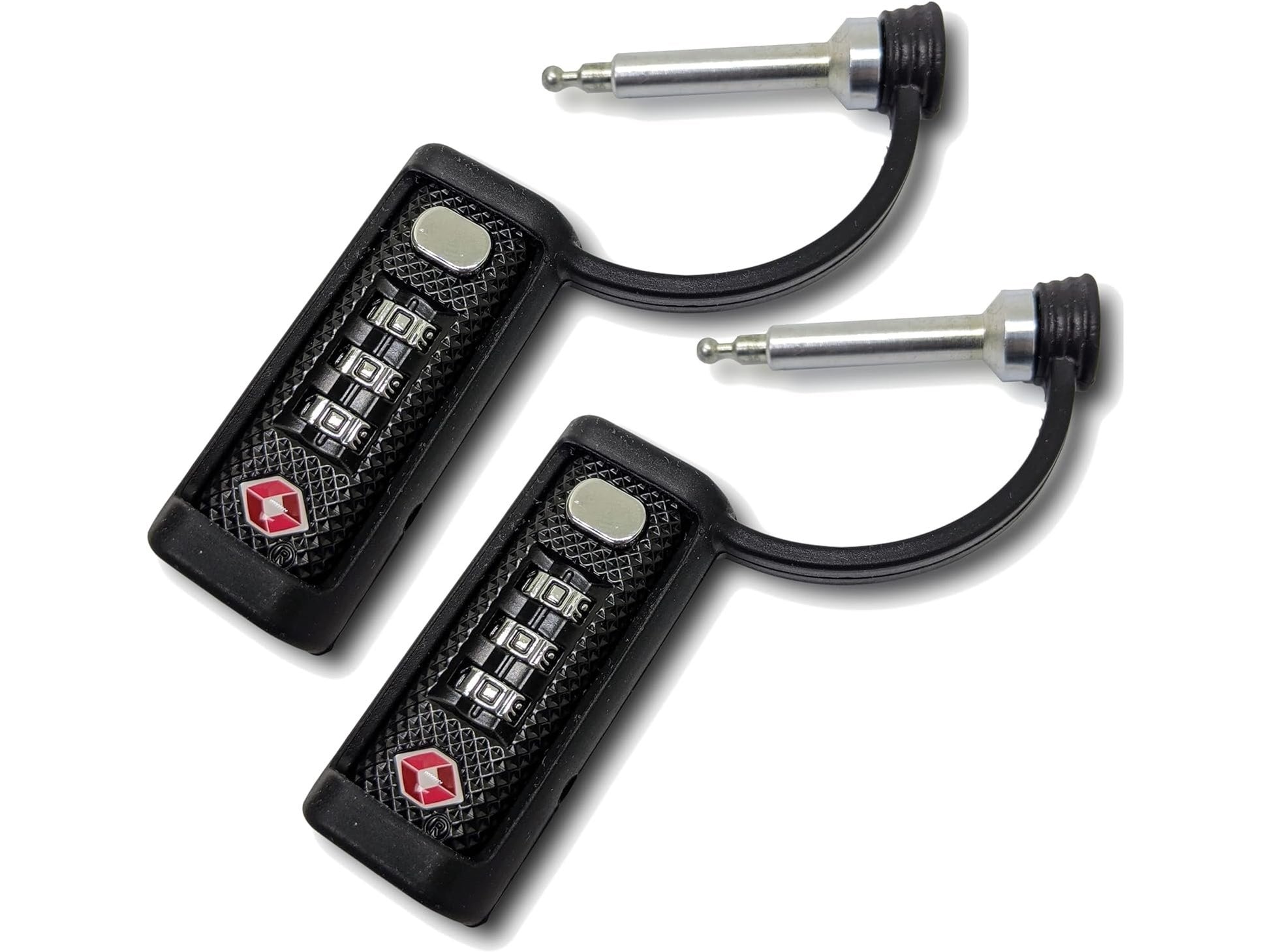 Travel with peace of mind using our Gun Case Lock. It boasts a premium three-dial combination lock that is effortless to configure, and is safeguarded with a durable rubber sleeve that is resistant to cuts.