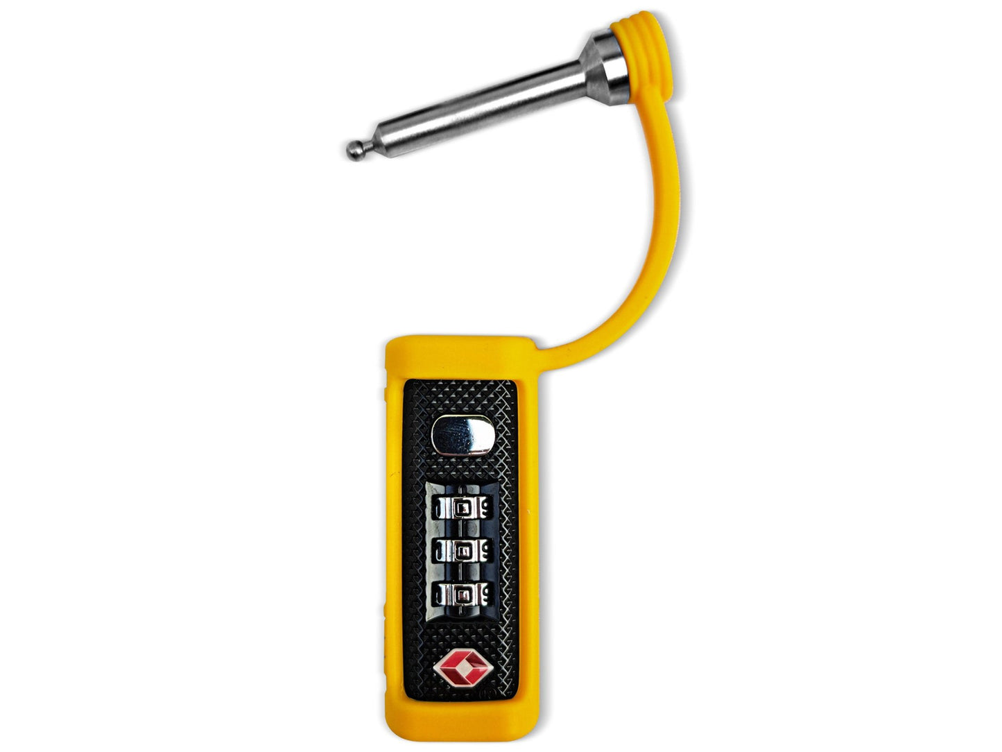 TSA Approved MonoShaft™ Gun Case Lock 21 from Cedar Mill Fine Firearms Cases on Cedar Mill Gun Casesn Cedar Mill Gun Cases Yellow