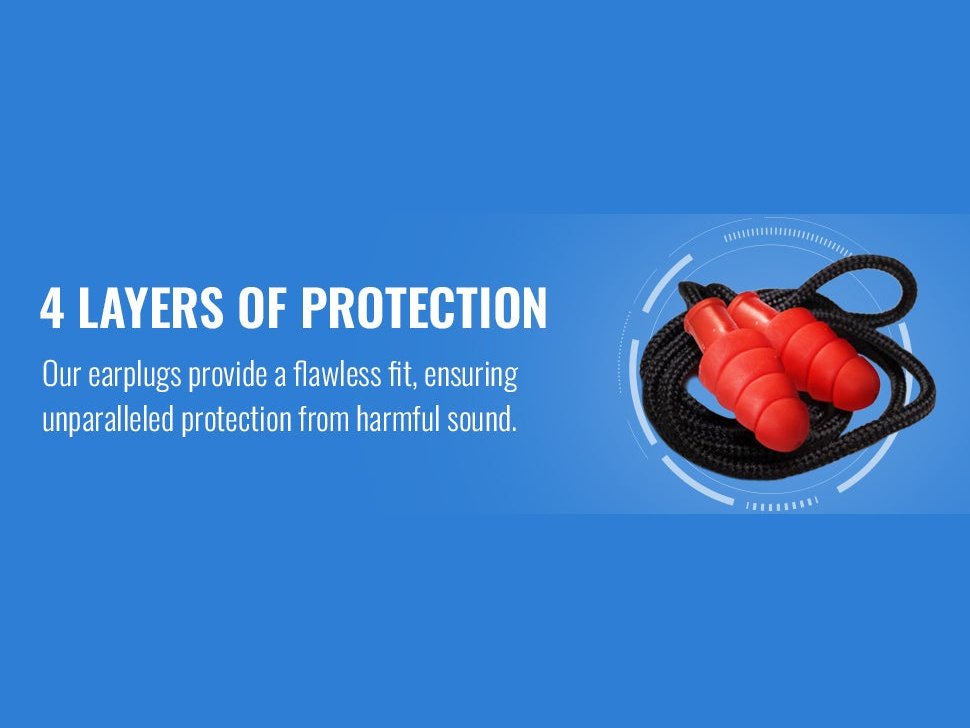 Tactical Ready Earplugs: Washable Corded 100 Pairs 6 from Cedar Mill Fine Firearms® on Cedar Mill Gun Casesn Cedar Mill Gun Cases
