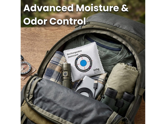 Portable Pistol and Firearm Rechargeable Desicant Dehumidifier - Moisture, Rust, Mold Protection 2 from Cedar Mill Fine Firearms Cases on Cedar Mill Gun Casesn Cedar Mill Gun Cases