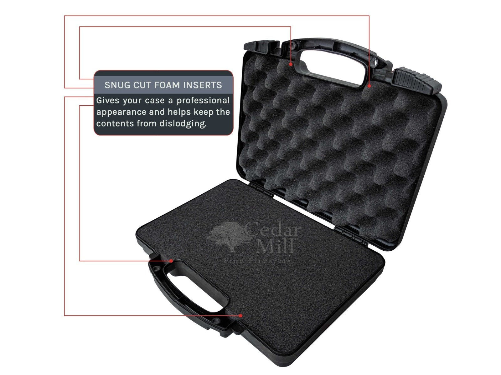 Pick & Pluck Pistol Case 5 from Cedar Mill Fine Firearms® on Cedar Mill Gun Casesn Cedar Mill Gun Cases