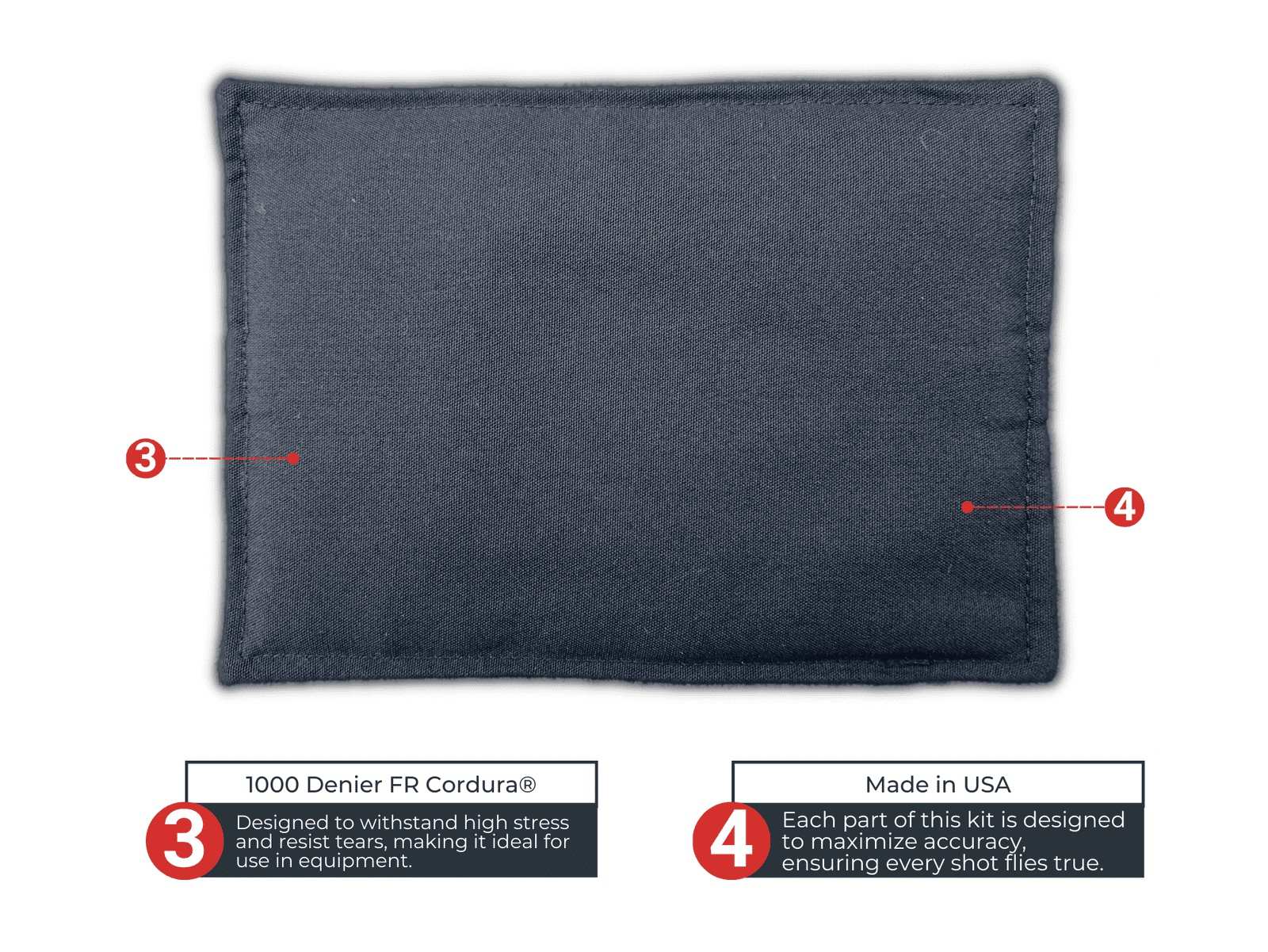 High-Temperature Mirage Suppressor Cover For Rifle - 1-½ x 7, 8 and 9 inch 5 from Cedar Mill Fine Firearms Cases on Cedar Mill Gun Casesn Cedar Mill Gun Cases