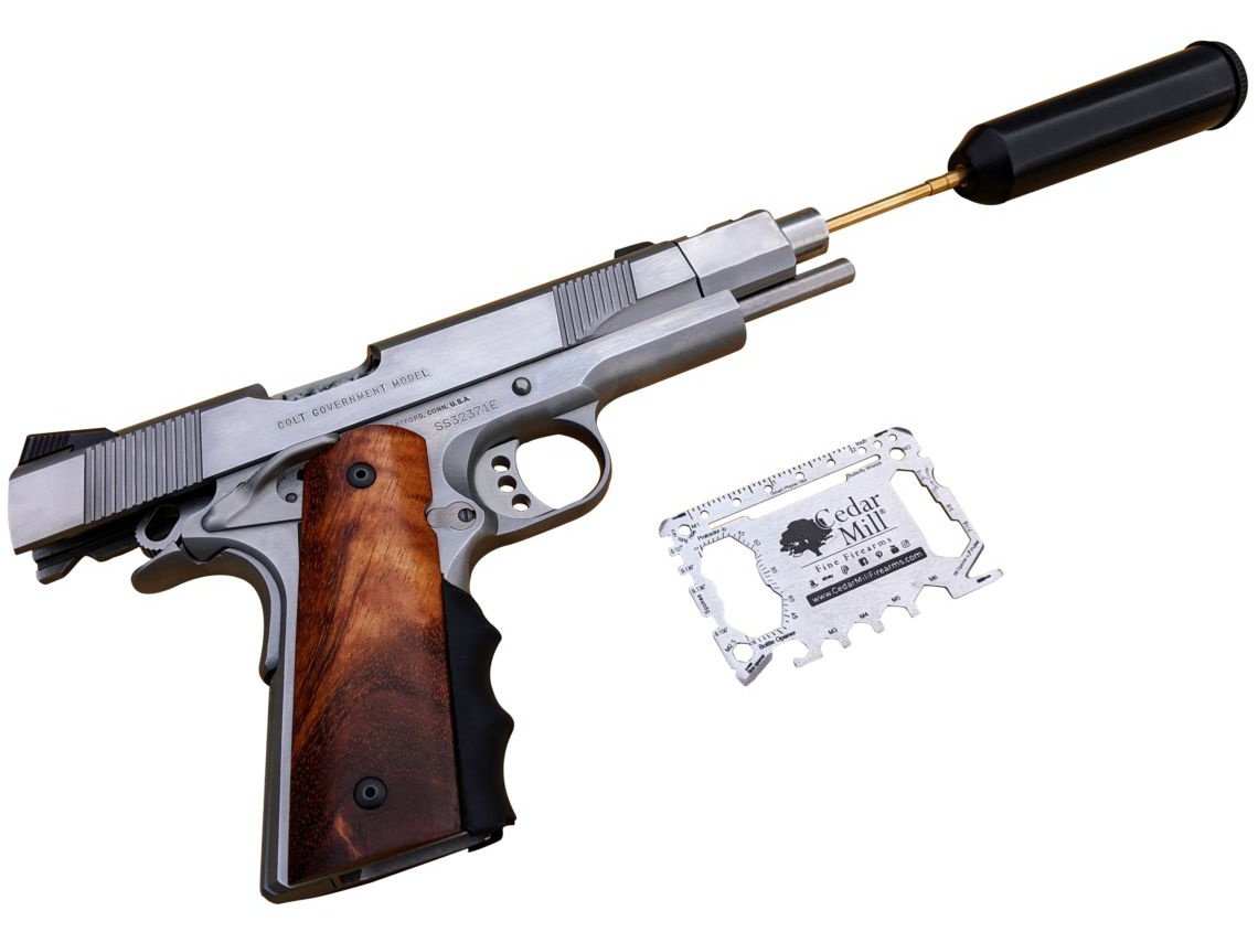 Micro Pistol Cleaning Kit 5 from Cedar Mill Fine Firearms® on Cedar Mill Gun Casesn Cedar Mill Gun Cases