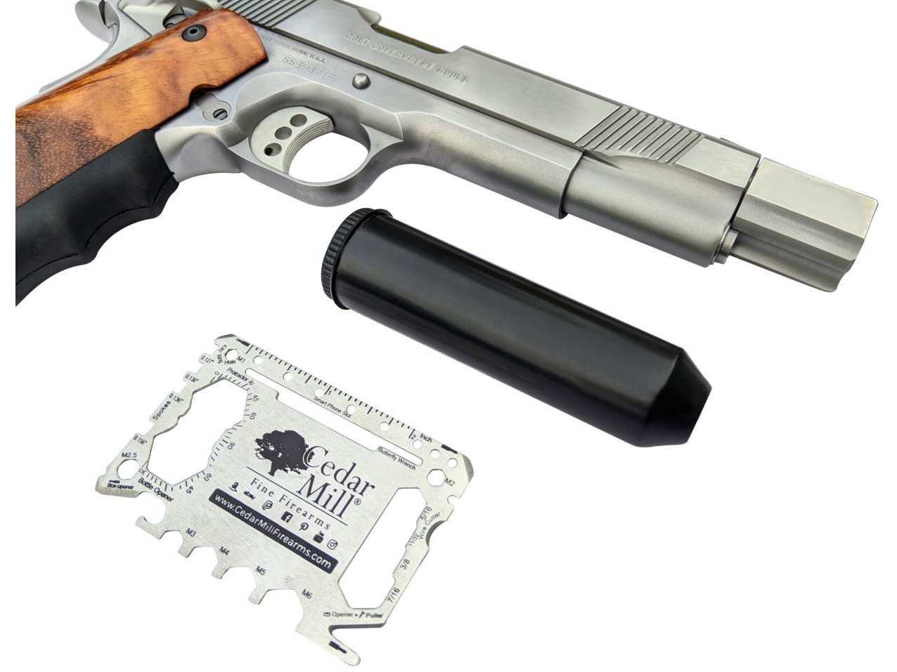 Micro Pistol Cleaning Kit 6 from Cedar Mill Fine Firearms® on Cedar Mill Gun Casesn Cedar Mill Gun Cases