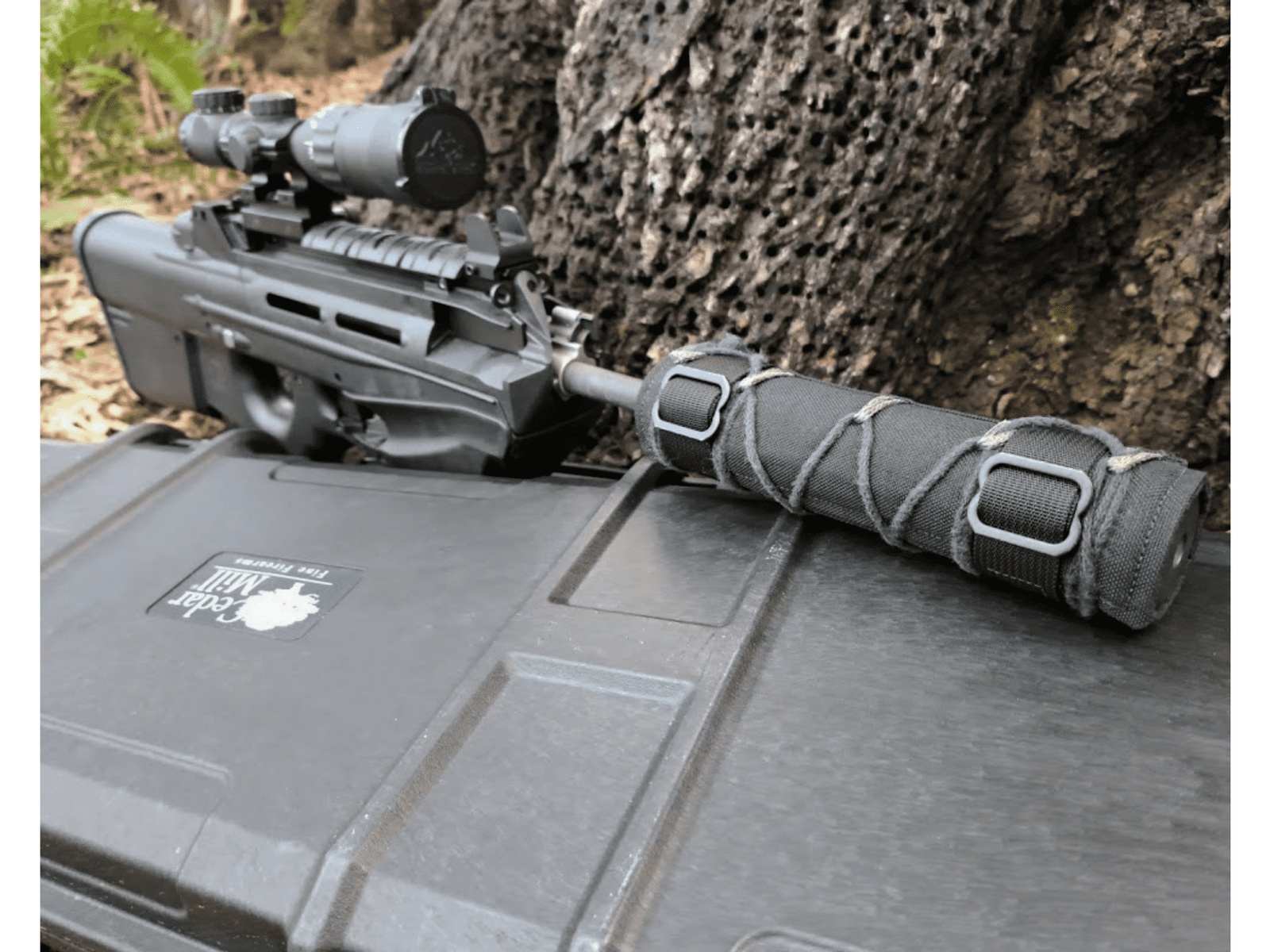 High-Temperature Mirage Suppressor Cover For Rifle - 1-½ x 7, 8 and 9 inch 7 from Cedar Mill Fine Firearms Cases on Cedar Mill Gun Casesn Cedar Mill Gun Cases