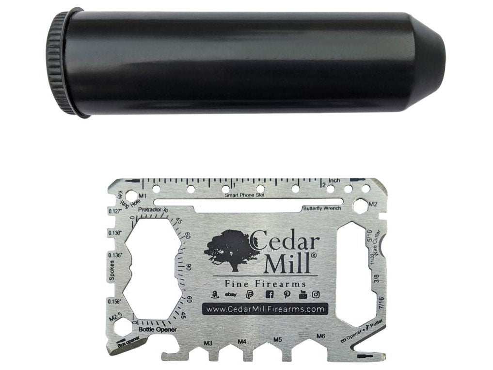 Micro Pistol Cleaning Kit 7 from Cedar Mill Fine Firearms® on Cedar Mill Gun Casesn Cedar Mill Gun Cases