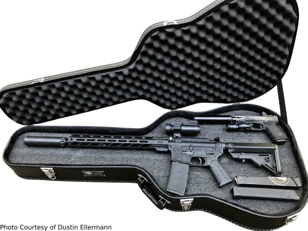 Discreet Concealment Guitar Rifle Case 14 from Cedar Mill Fine Firearms® on Cedar Mill Gun Casesn Cedar Mill Gun Cases