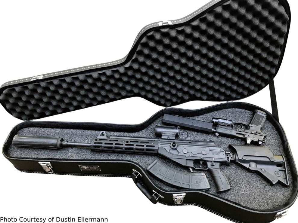 Discreet Concealment Guitar Rifle Case 17 from Cedar Mill Fine Firearms® on Cedar Mill Gun Casesn Cedar Mill Gun Cases