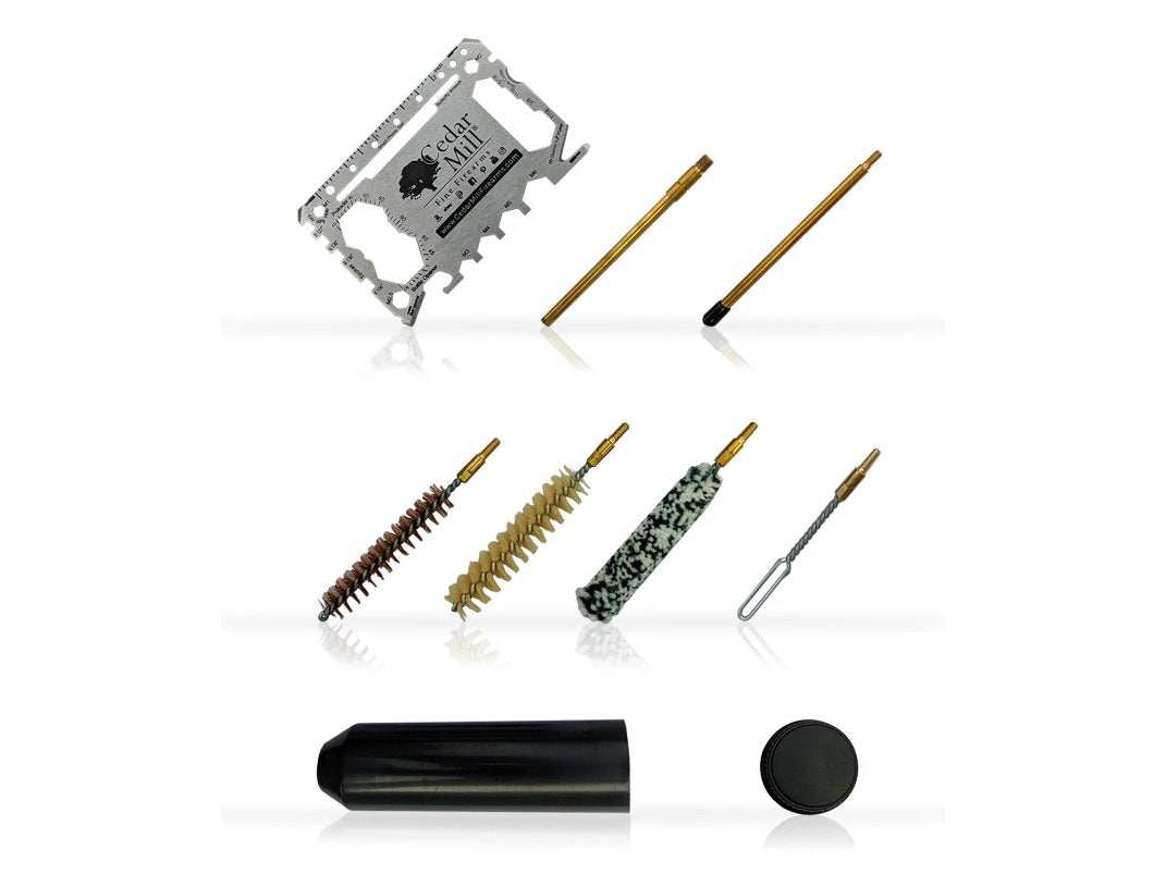 Micro Pistol Cleaning Kit 10 from Cedar Mill Fine Firearms® on Cedar Mill Gun Casesn Cedar Mill Gun Cases
