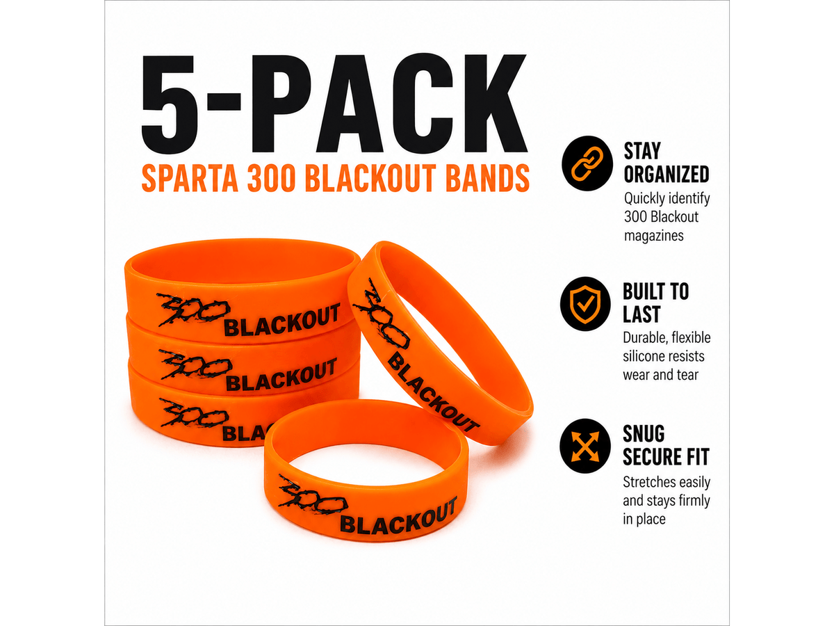 Cedar Mill Fine Firearms 300 Blackout & AR-15 Magazine Marking Bands - Orange 3 from Cedar Mill Fine Firearms Cases on Cedar Mill Gun Casesn Cedar Mill Gun Cases 