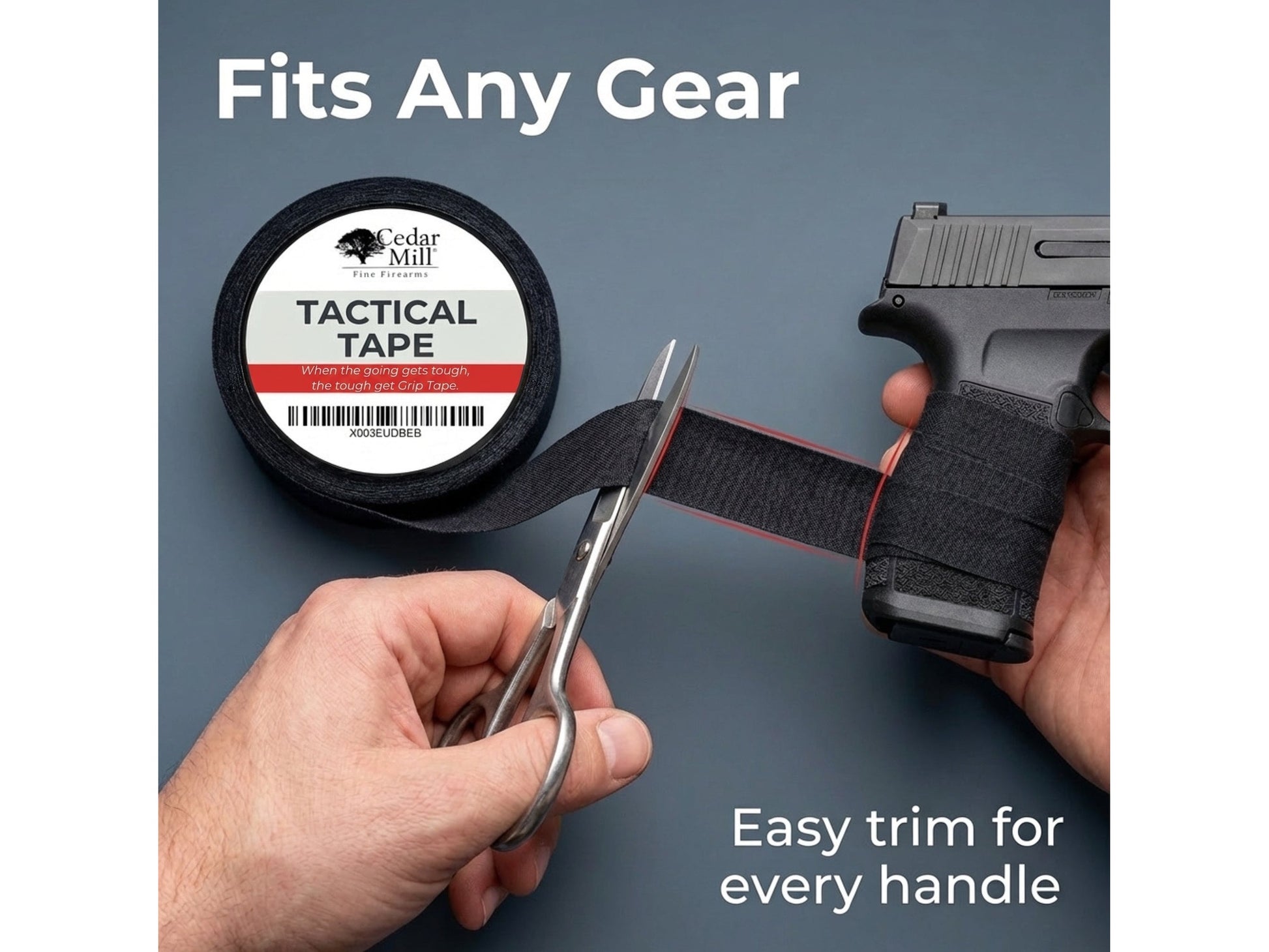 1-Pack Green Magazine Tactical Gun Tape 4 from Cedar Mill Fine Firearms on Cedar Mill Gun Casesn Cedar Mill Gun Cases 