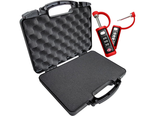 TSA Approved Red Gun Case Locks 2-Pack & Black Pistol Case 1 from Cedar Mill Fine Firearms Cases on Cedar Mill Gun Casesn Cedar Mill Gun Cases 
