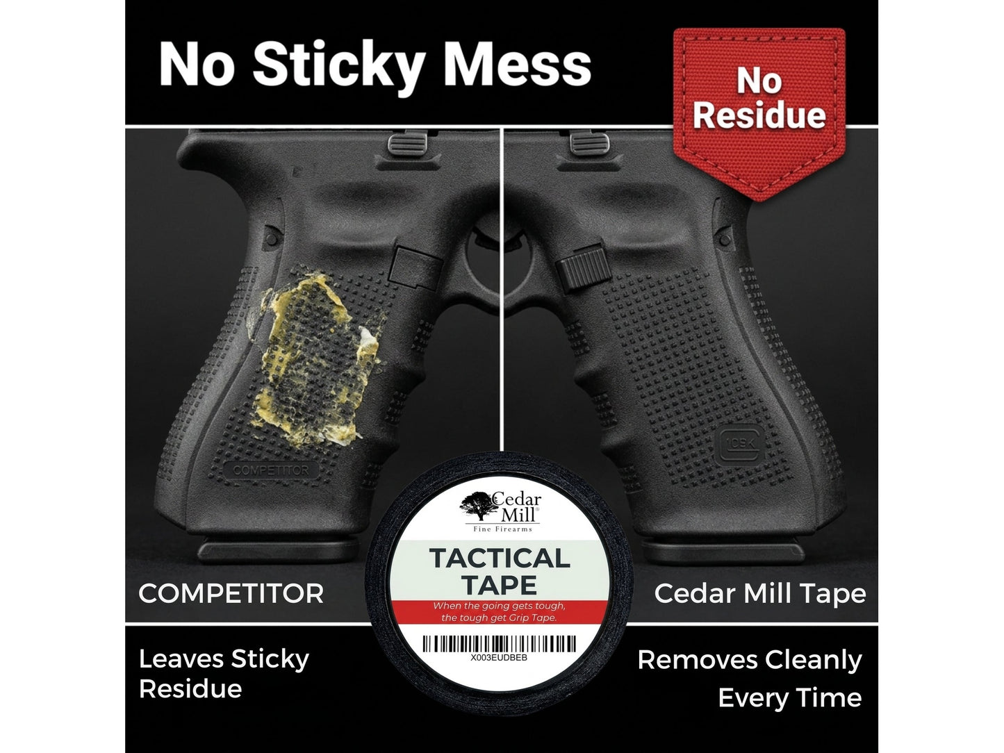 1-Pack Green Magazine Tactical Gun Tape 5 from Cedar Mill Fine Firearms on Cedar Mill Gun Casesn Cedar Mill Gun Cases 