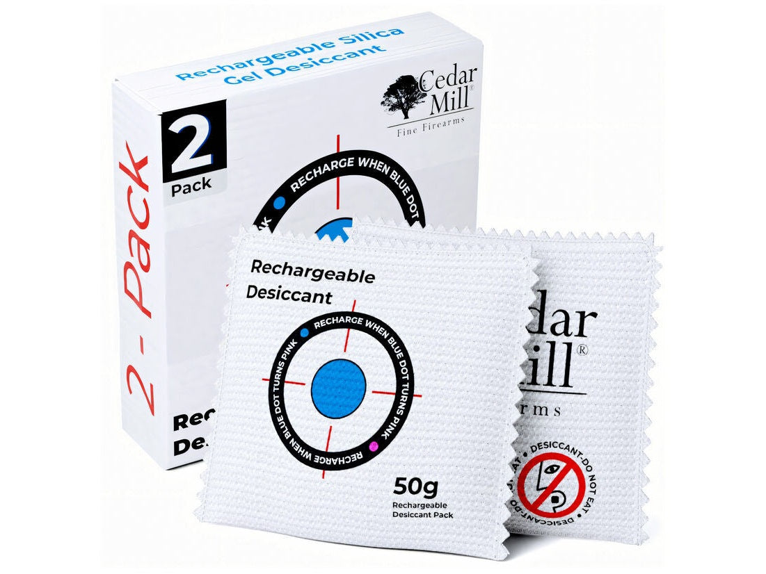 Portable Pistol and Firearm Rechargeable Desicant Dehumidifier - Moisture, Rust, Mold Protection 1 from Cedar Mill Fine Firearms Cases on Cedar Mill Gun Casesn Cedar Mill Gun Cases 