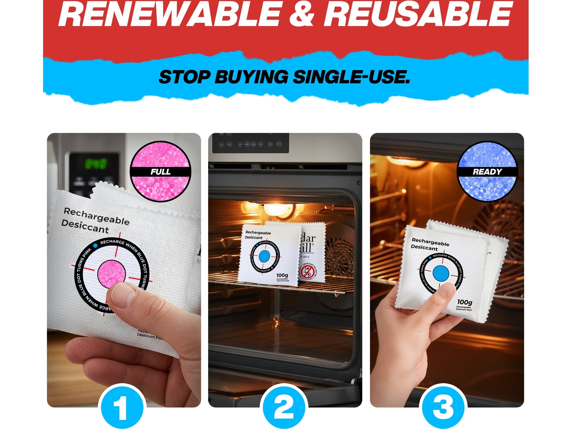 Portable Pistol and Firearm Rechargeable Desicant Dehumidifier - Moisture, Rust, Mold Protection 6 from Cedar Mill Fine Firearms Cases on Cedar Mill Gun Casesn Cedar Mill Gun Cases 