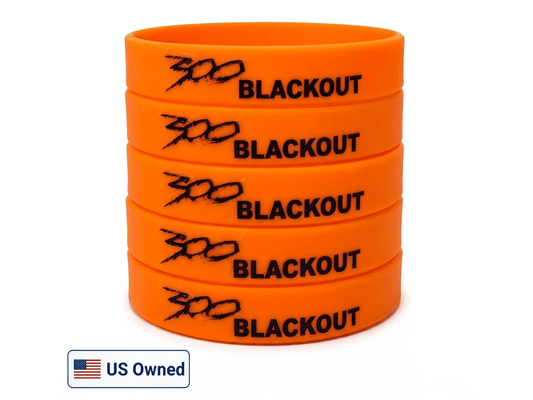 Cedar Mill Fine Firearms 300 Blackout & AR-15 Magazine Marking Bands - Orange 1 from Cedar Mill Fine Firearms Cases on Cedar Mill Gun Casesn Cedar Mill Gun Cases 
