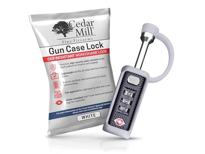 TSA Approved MonoShaft™ Gun Case Lock 1 from Cedar Mill Fine Firearms Cases on Cedar Mill Gun Casesn Cedar Mill Gun Cases 