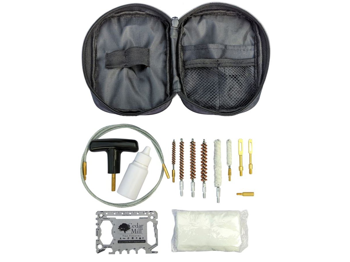 Rifle and Pistol Cleaning Kit 2 from Cedar Mill Fine Firearms® on Cedar Mill Gun Casesn Cedar Mill Gun Cases 