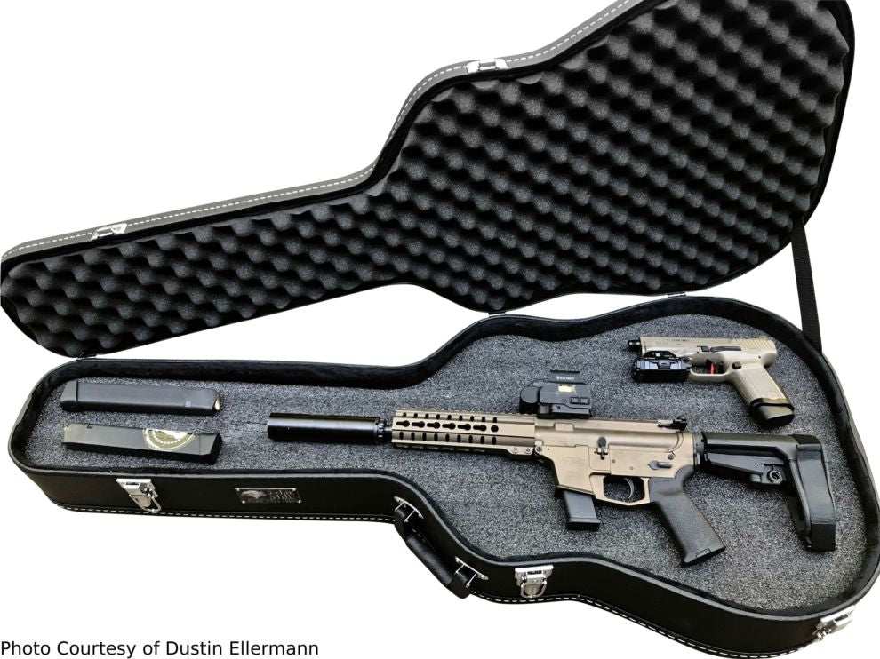 Discreet Concealment Guitar Rifle Case 15 from Cedar Mill Fine Firearms® on Cedar Mill Gun Casesn Cedar Mill Gun Cases 