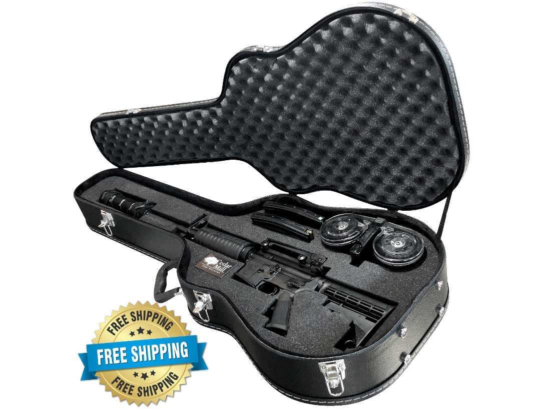 Discreet Concealment Guitar Rifle Case 18 from Cedar Mill Fine Firearms® on Cedar Mill Gun Casesn Cedar Mill Gun Cases 