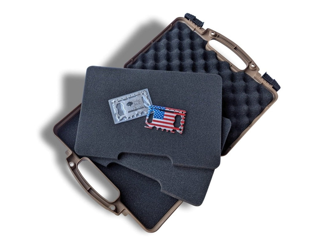 Pick & Pluck Pistol Case 17 from Cedar Mill Fine Firearms® on Cedar Mill Gun Casesn Cedar Mill Gun Cases Pistol Case With Pick and Pluck Foam