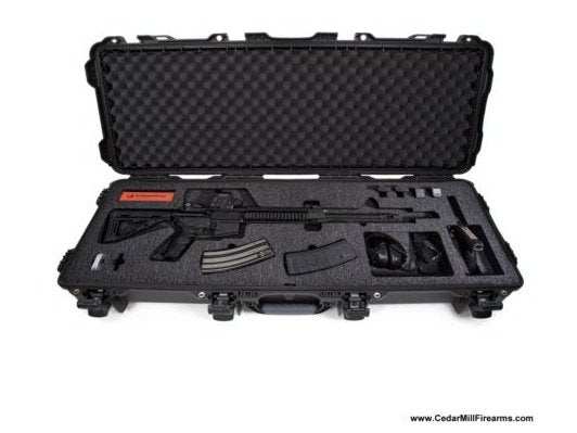 Nanuk 990 Gun Case with Foam for Rifles or the AR-15 17 from Nanuk on Cedar Mill Gun Casesn Cedar Mill Gun Cases 
