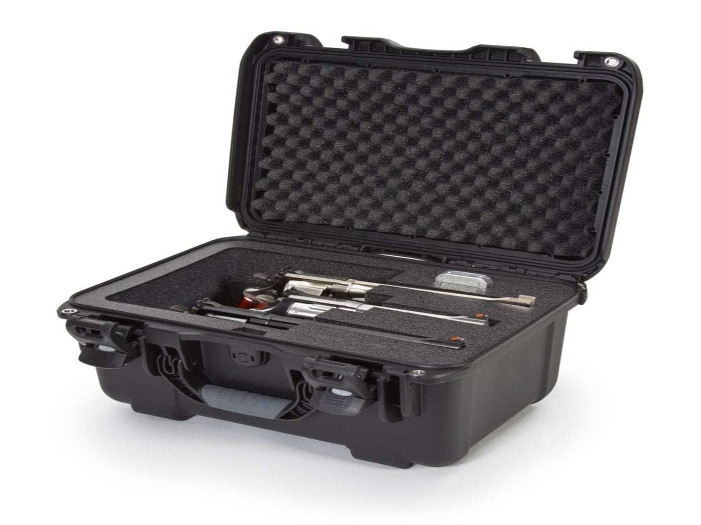 Nanuk 918 Case with custom foam insert for 3 revolvers 4 from Nanuk on Cedar Mill Gun Casesn Cedar Mill Gun Cases 